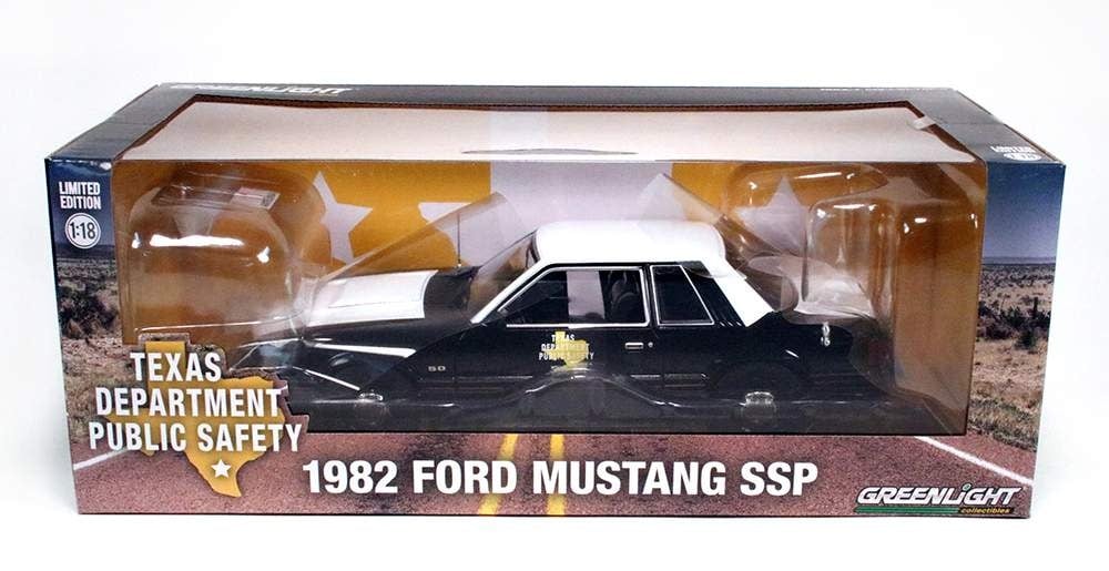 GreenLight - 1982 Ford Mustang SSP - Texas Highway Patrol