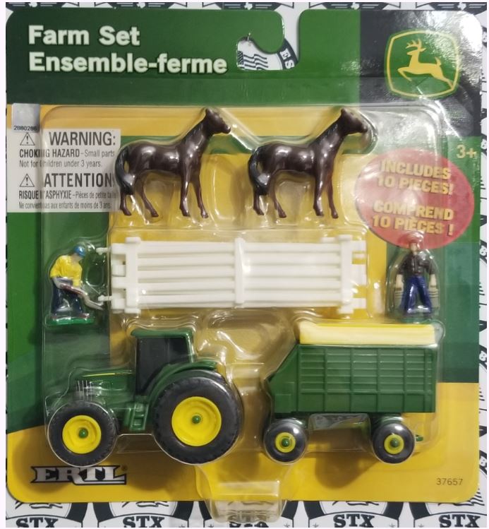 John Deere - 10pc Farm Set