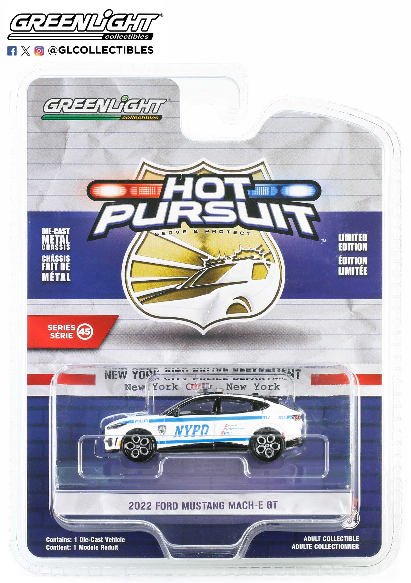 Hot Pursuit S45 - 2022 Ford Mustang Mach-E GT - NYPD
