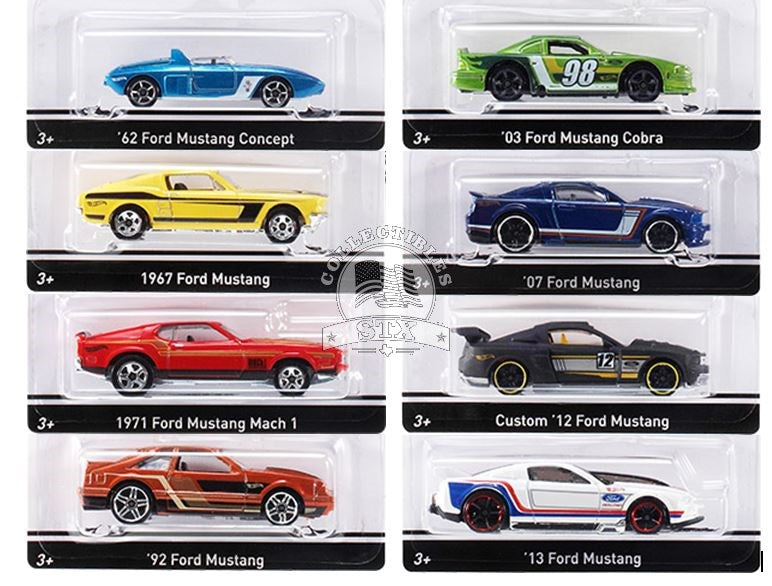 Hot Wheels - Mustang 50 Years Set (2014)