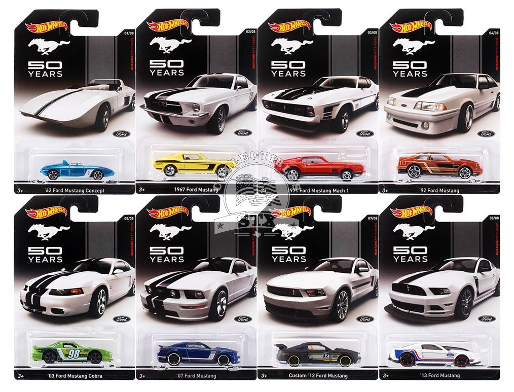 Hot Wheels - Mustang 50 Years Set (2014)