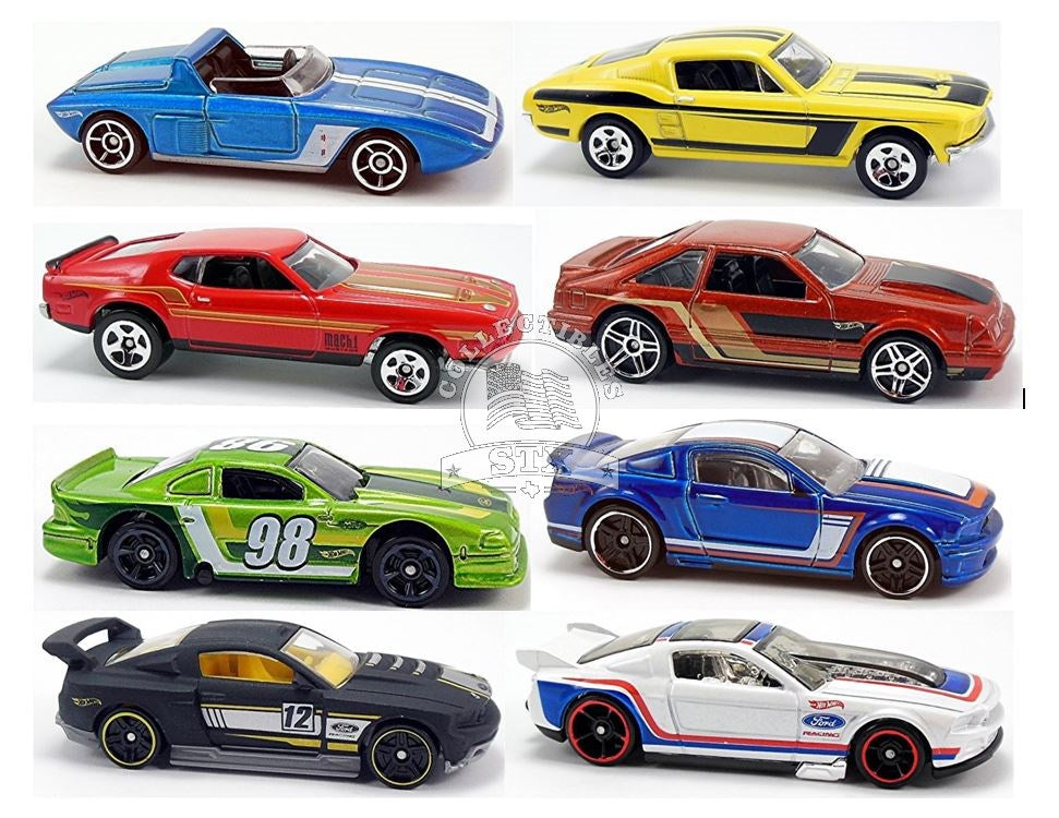 Hot Wheels - Mustang 50 Years Set (2014)