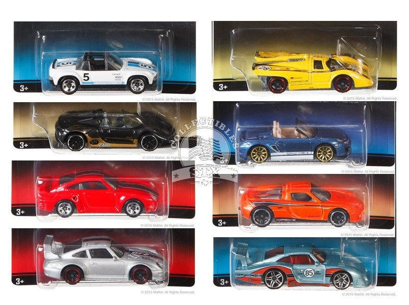 Hot Wheels - Porsche Series Set (2015)