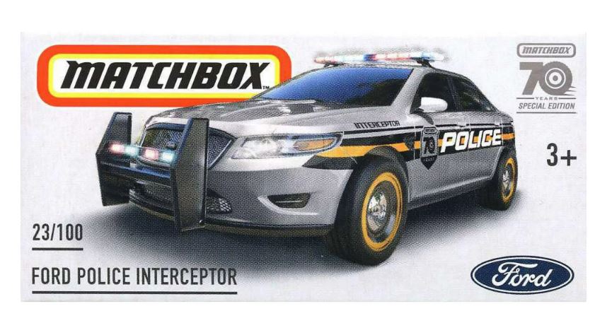 2023-023 - Ford Police Interceptor - Silver 70 Years