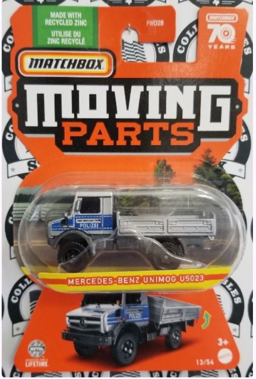 Matchbox - Moving Parts - Mercedes-Benz Unimog U5023