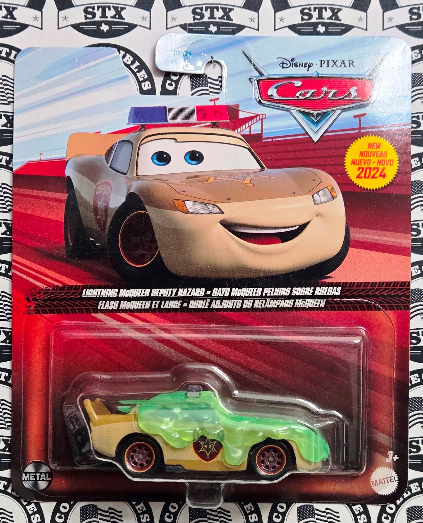 Lightning McQueen Deputy Hazzard with Slime