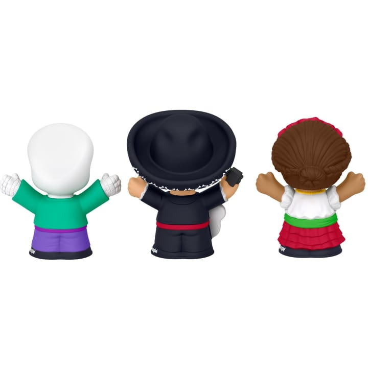 Fisher-Price - Little People - Day Of The Dead Dia De Muertos - Collector 3pc Set