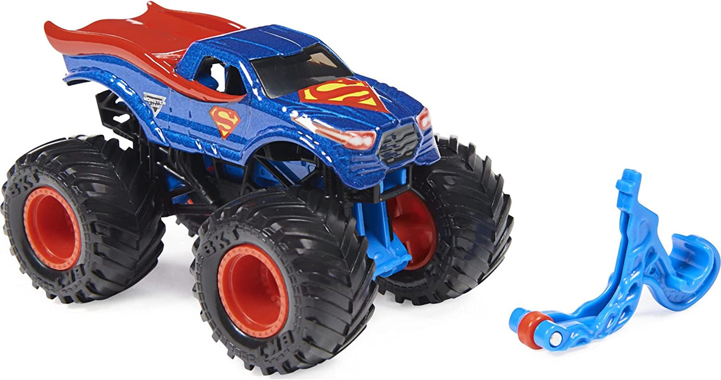 Spin Master Monster Jam - Superman w/Wheelie Bar!