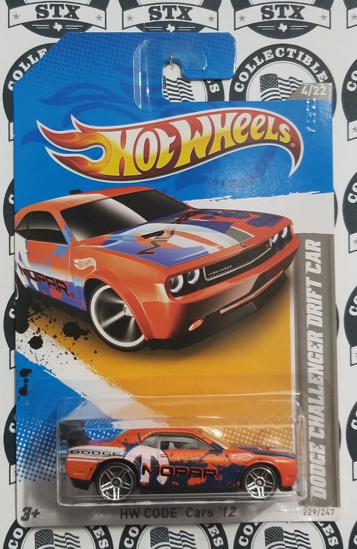 2012-229 - Dodge Challenger Drift Car (Orange)