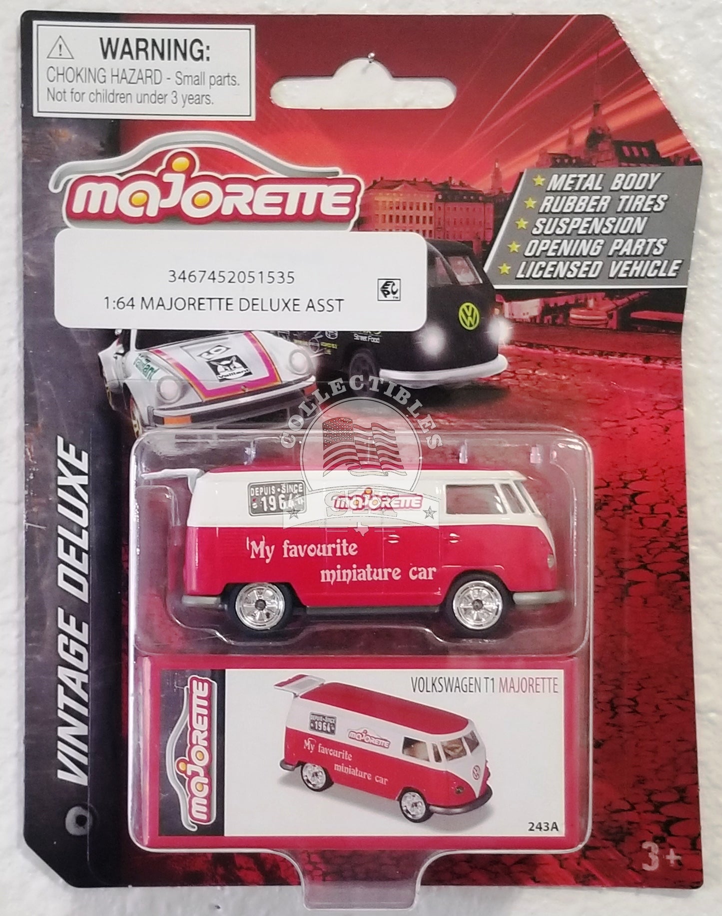 Majorette - Vintage Deluxe - Volkswagen T1 (Ref: 243A)