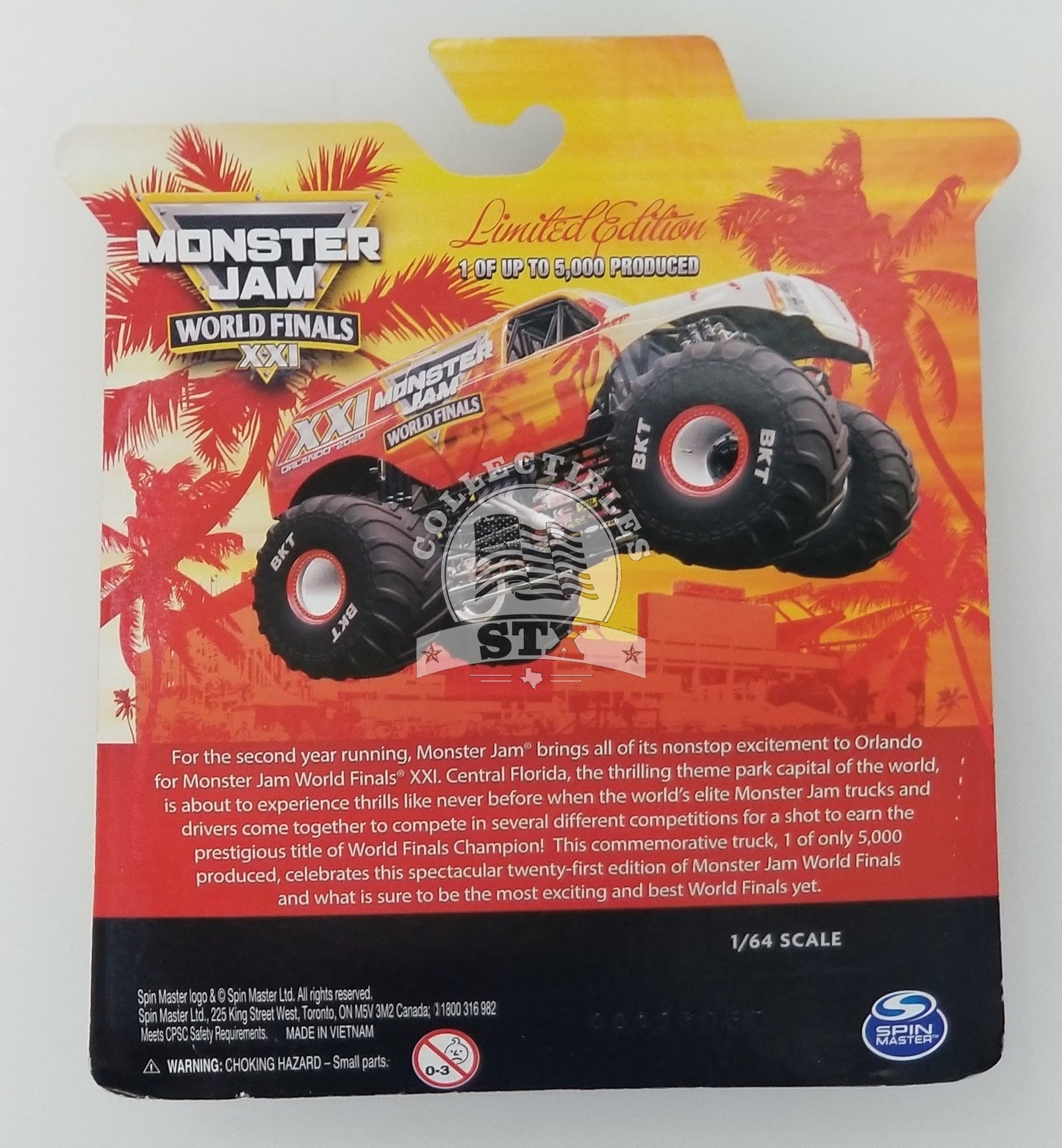 Spin Master Monster Jam Exclusive - 2020 Orlando World Finals XXI