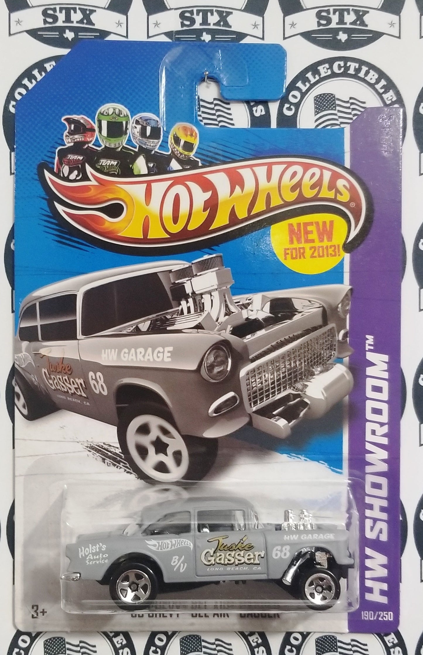 2013-190 - '55 Chevy Bel-Air Gasser (Grey)