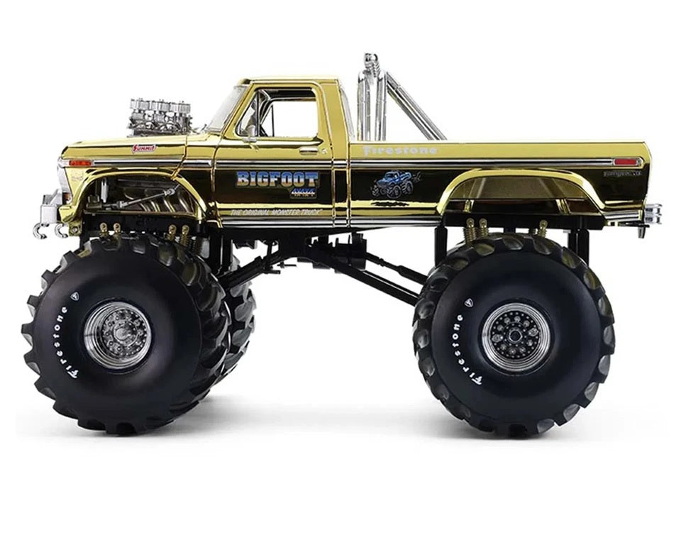 1979 Ford F-250 Monster Truck – Gold Chrome with Bob Chandler Figure
