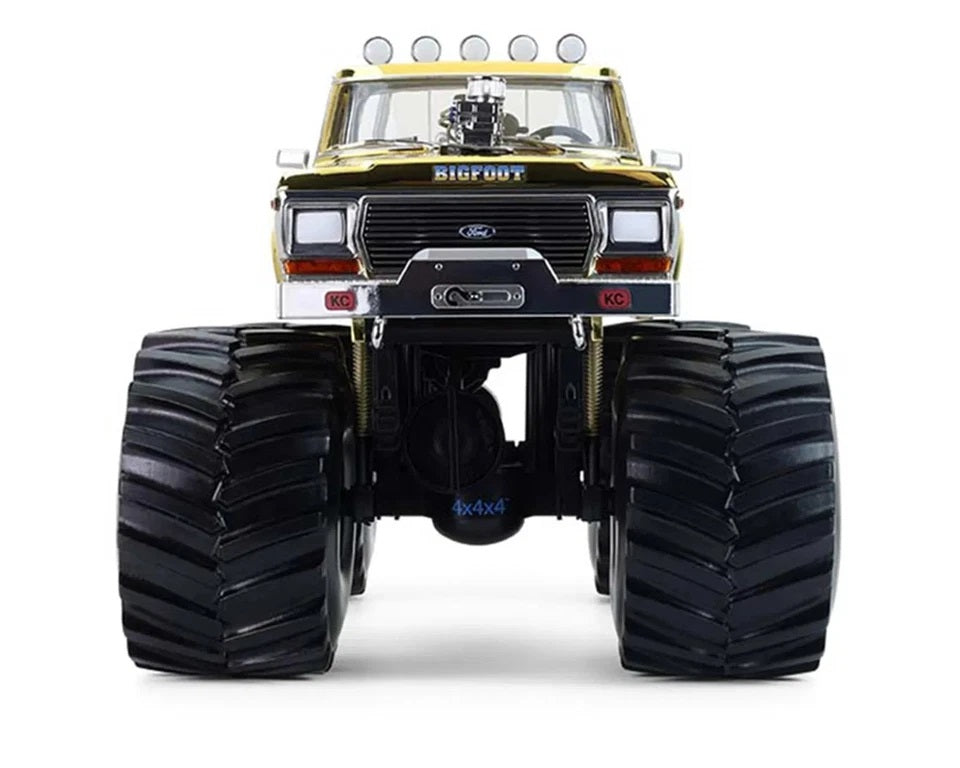 1979 Ford F-250 Monster Truck – Gold Chrome with Bob Chandler Figure