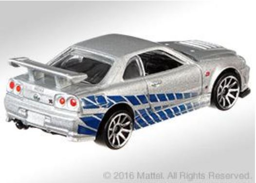 2017 - F&F - Nissan Skyline GT-R (R34)