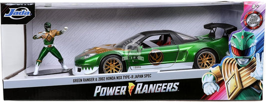 Jada - Power Rangers - Green Ranger & 2002 Honda NSX Type-R Japan