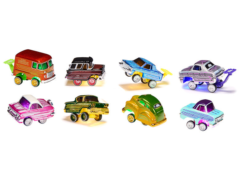 597346-XX3 - CarTuned Lowriders Show Glow - Series 4 (8pc Set)