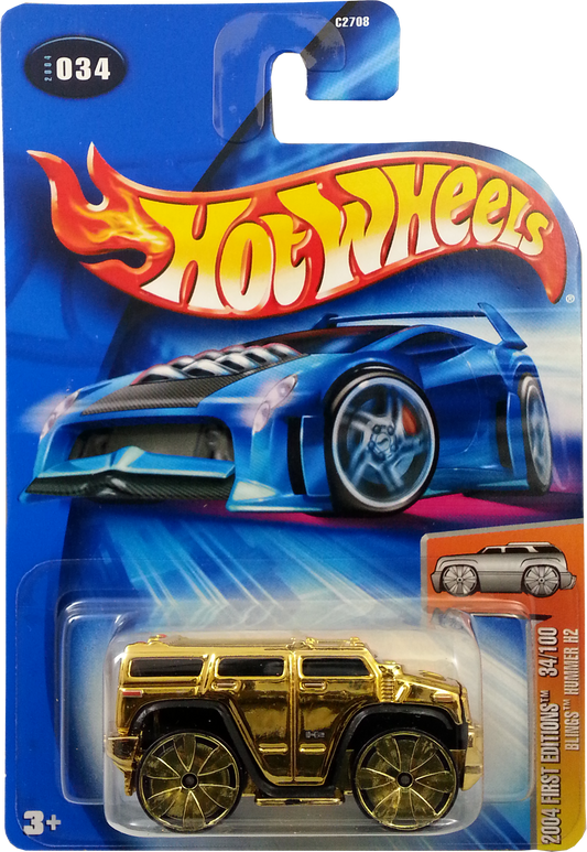 2004-034 - Hummer H2 (Gold Chrome)