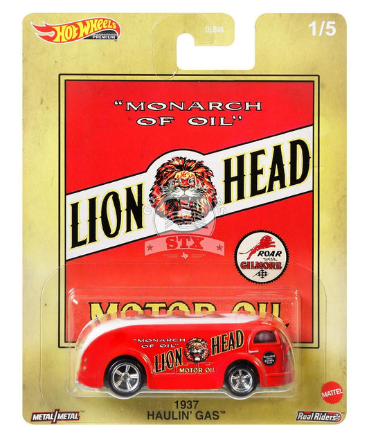 HW Premium - Lion Head Motor Oil - 1937 Haulin' Gas