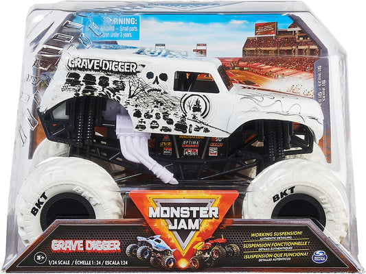 Spin Master Monster Jam - White Grave Digger