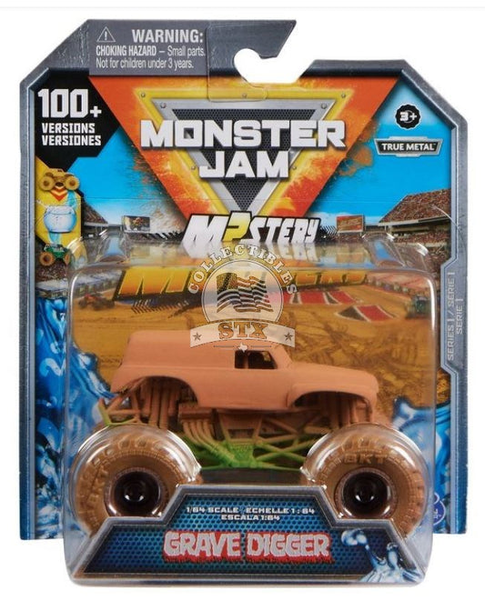 Spin Master Monster Jam - Mystery Mudders - Grave Digger