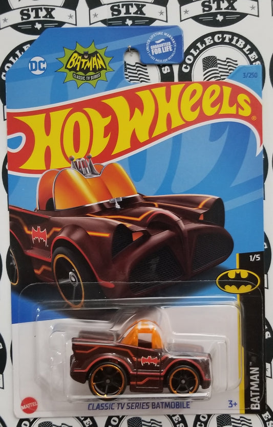 Hot Wheels - Batman - Classic TV Series Batmobile Tooned RED