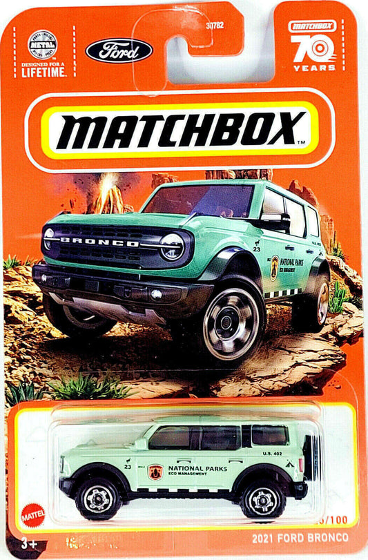 Matchbox - 2021 Ford Bronco - National Parks