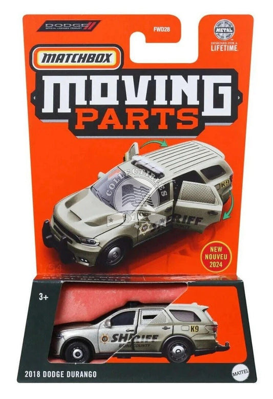 Matchbox - Moving Parts - 2018 Dodge Durango