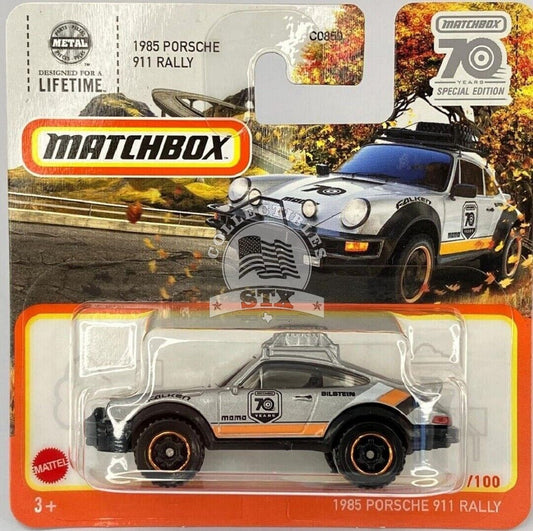 Matchbox - 1985 Porsche 911 Rally
