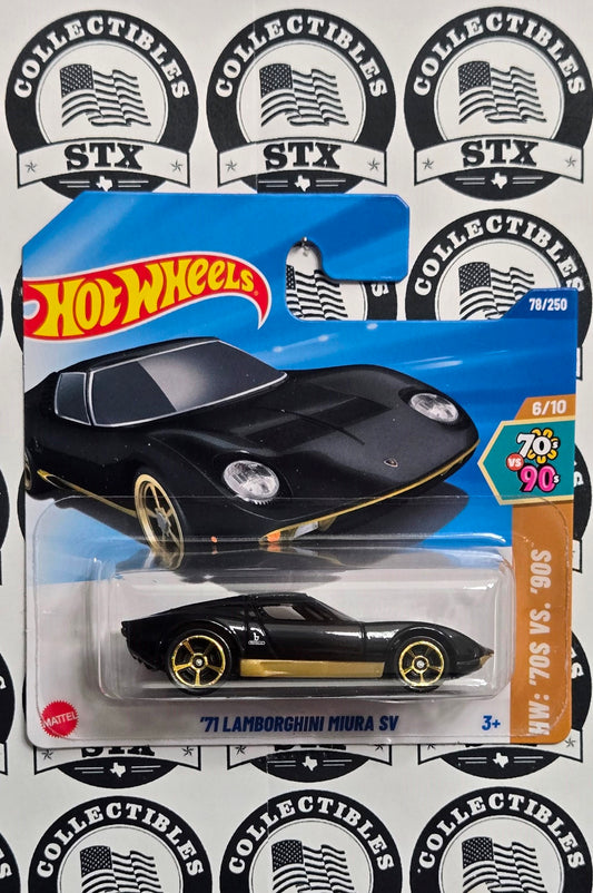 2025-078 - '71 Lamborghini Miura SV (Short Card)