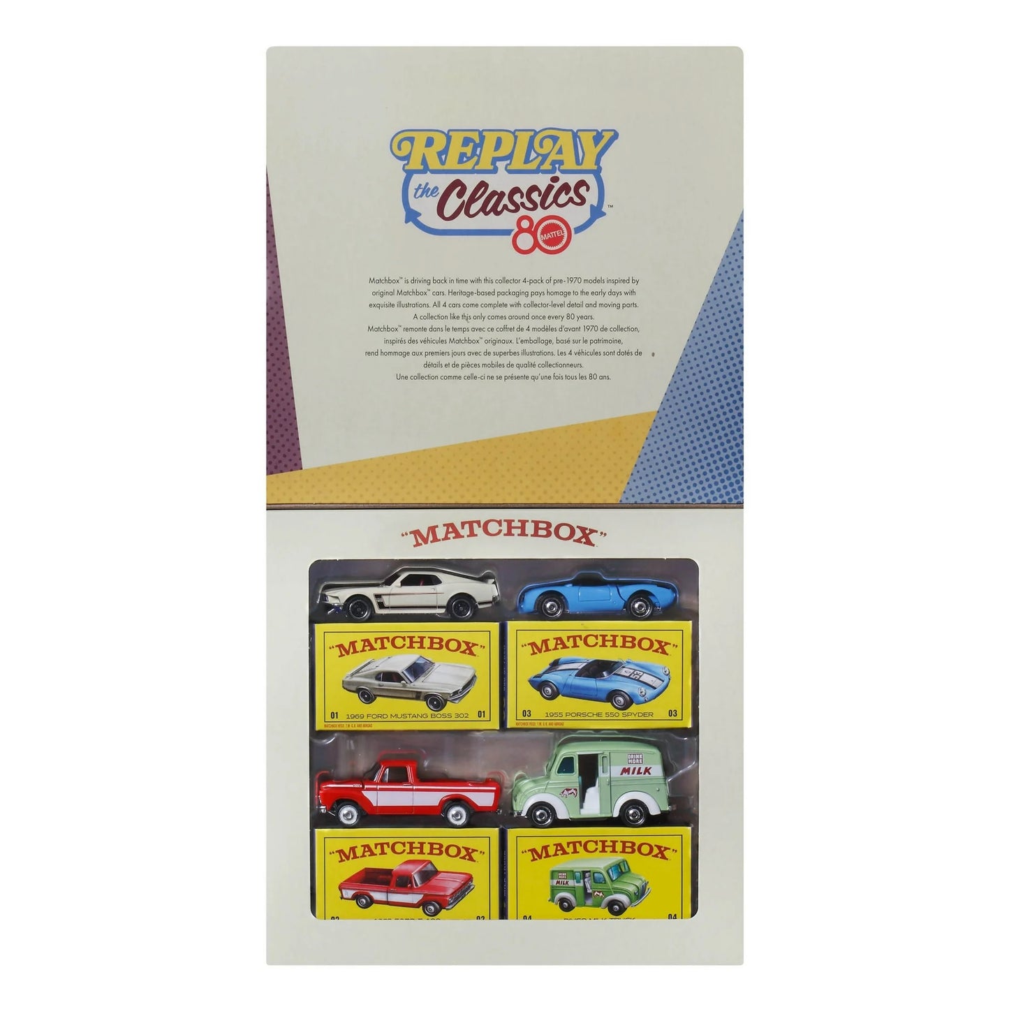 Mattel 80th Anniversary 4-Pack