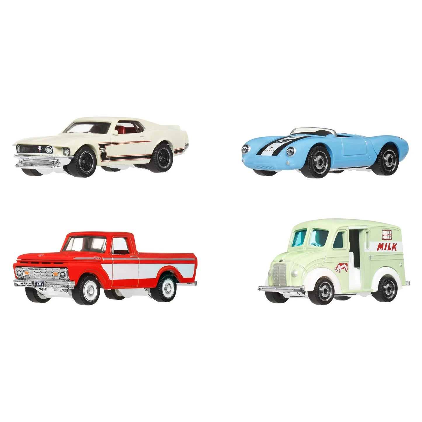 Mattel 80th Anniversary 4-Pack