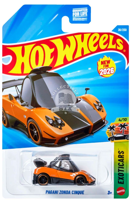 2026-026 - Pagani Zonda Cinque (Orange)
