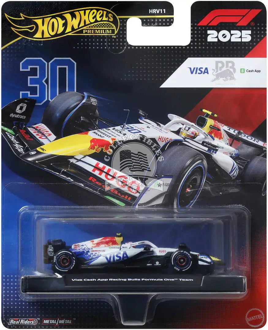 2026 Hot Wheels Premium Formula 1 - Set of 5 Cars