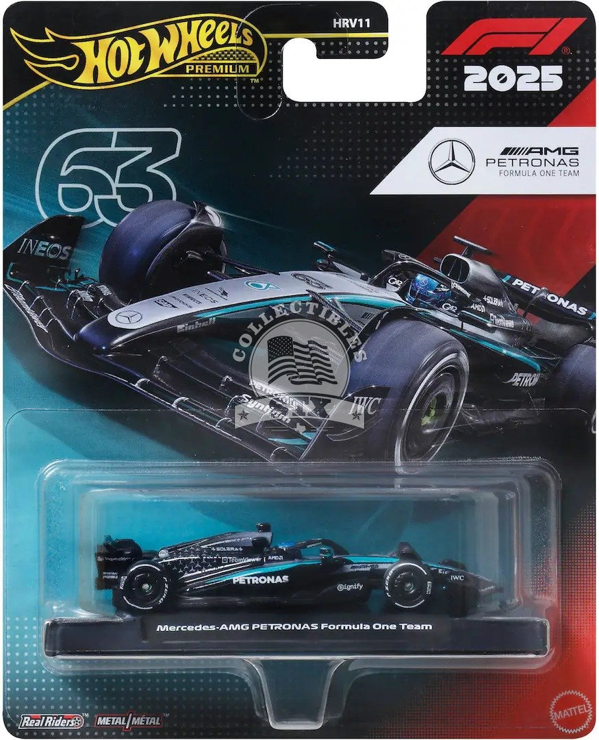 2026 Hot Wheels Premium Formula 1 - Set of 5 Cars