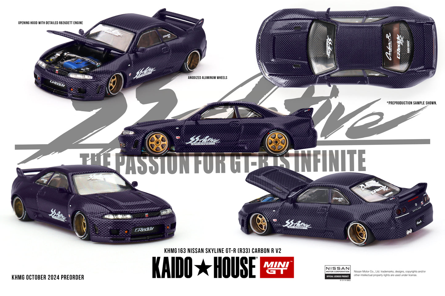 163 - Nissan Skyline GT-R (R33) Active Carbon R V2