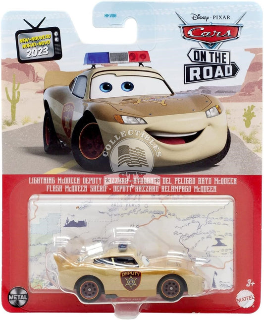 Disney Cars - On The Road - Lightning McQueen Deputy Hazzard