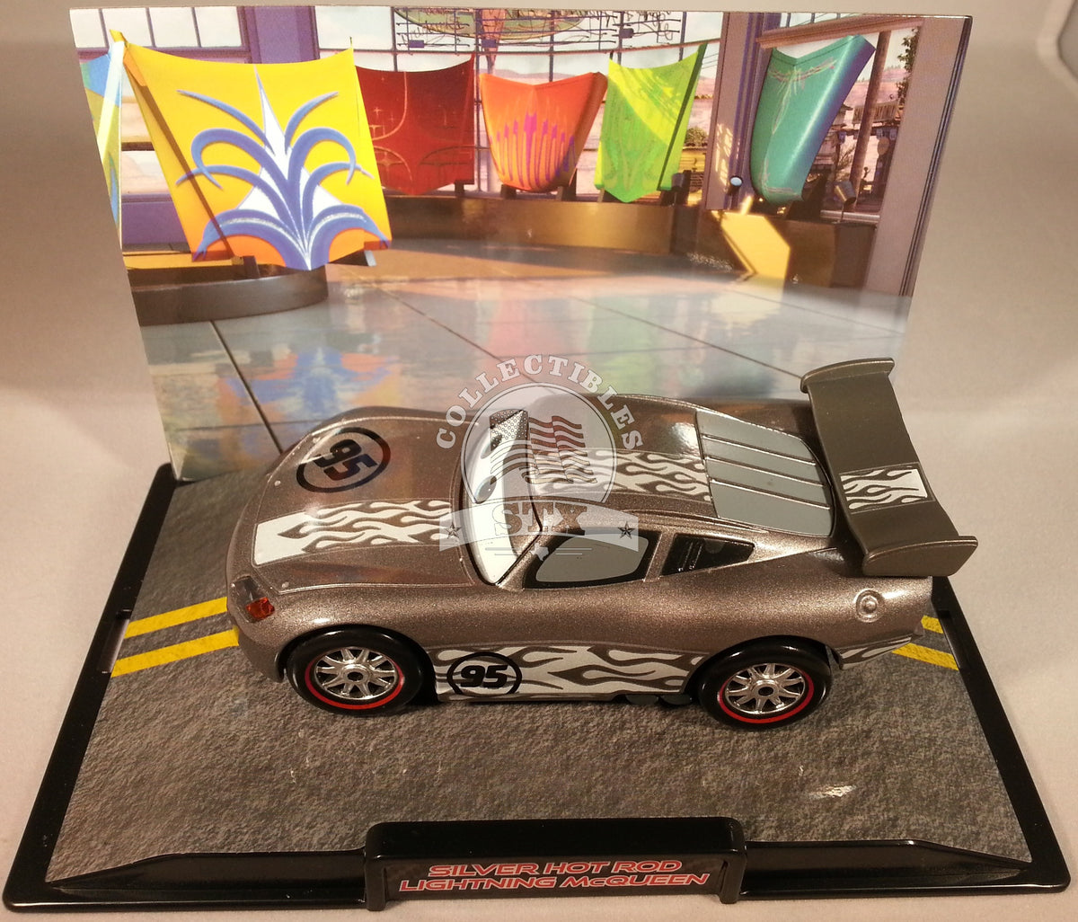 Silver Hot Rod Lightning McQueen (Chase)
