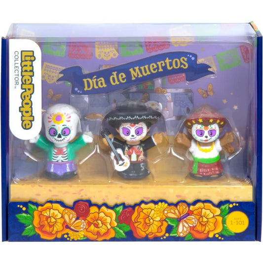 Fisher-Price - Little People - Day Of The Dead Dia De Muertos - Collector 3pc Set