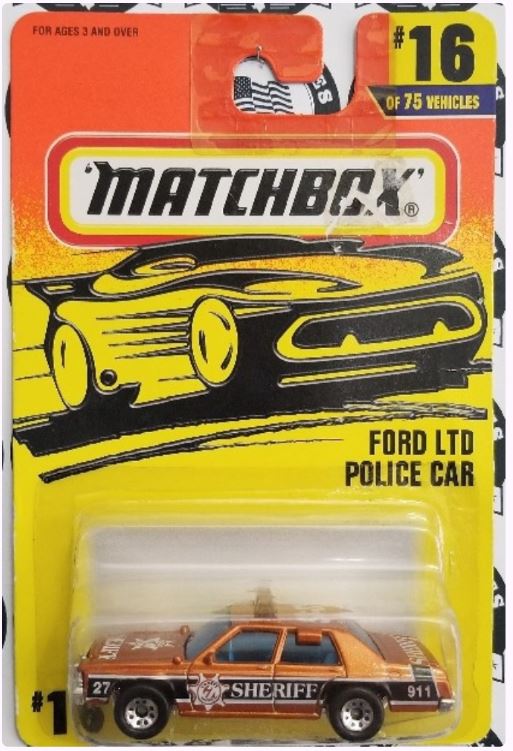 1996-016 - 1987 Ford LTD Police Car