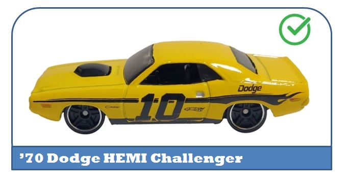 2010-003 - '70 Dodge HEMI Challenger