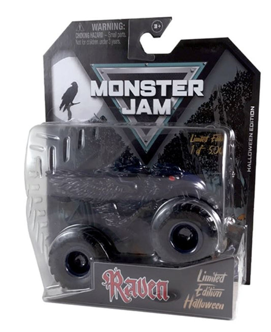 Spin Master Monster Jam Exclusive - Raven - Halloween Edition