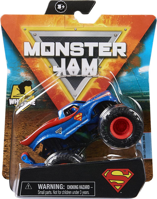Spin Master Monster Jam - Superman w/Wheelie Bar!