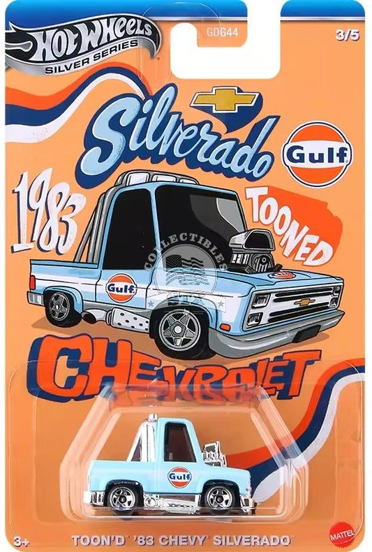 Hot Wheels - Toon'd '83 Chevy Silverado - Gulf