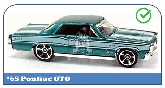 Hot Wheels - Mystery Models - '65 Pontiac GTO