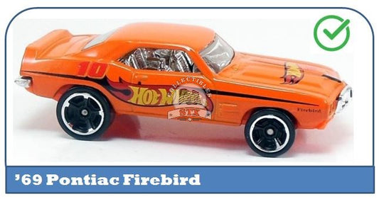 Hot Wheels - Mystery Models - '69 Pontiac Firebird