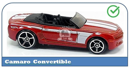 Hot Wheels - Mystery Models - Camaro Convertible